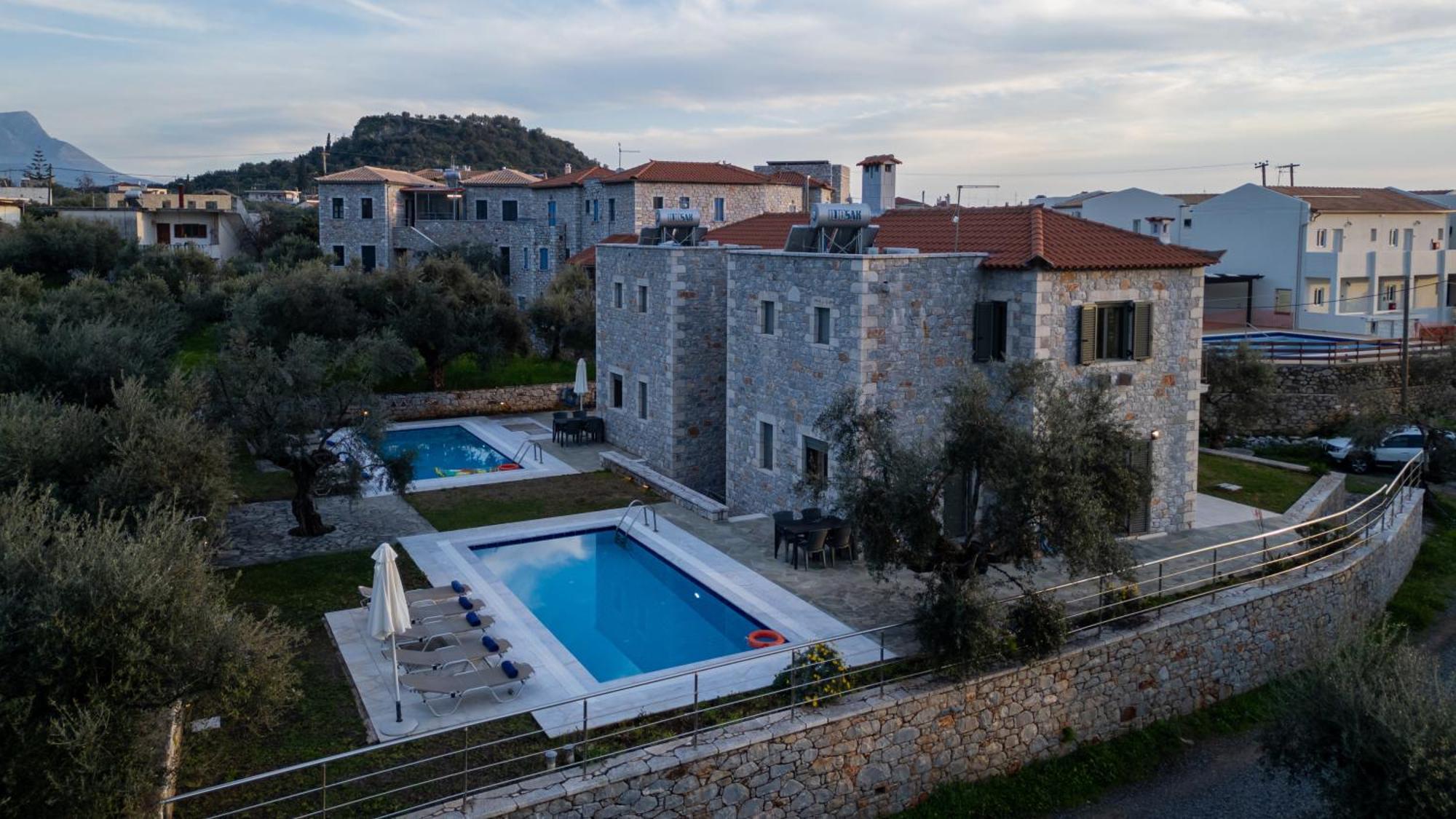 Villa Torri Di Pietra Stoúpa Exterior foto